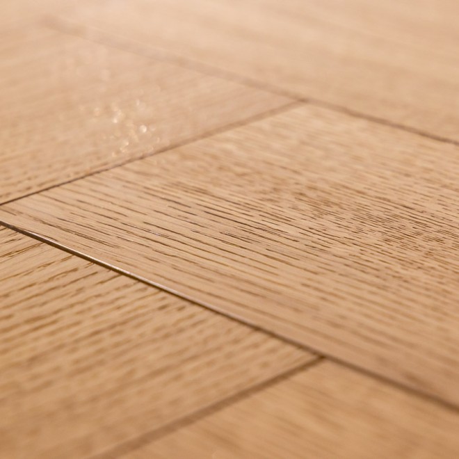 Kährs Tölgy Chamomille Herringbone jobb-bal