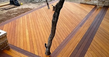 Fa terasz padlók készítése